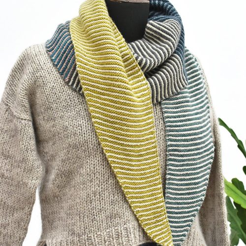 Free Download: Fibresmith Mini Stripe Scarf Knitting Pattern