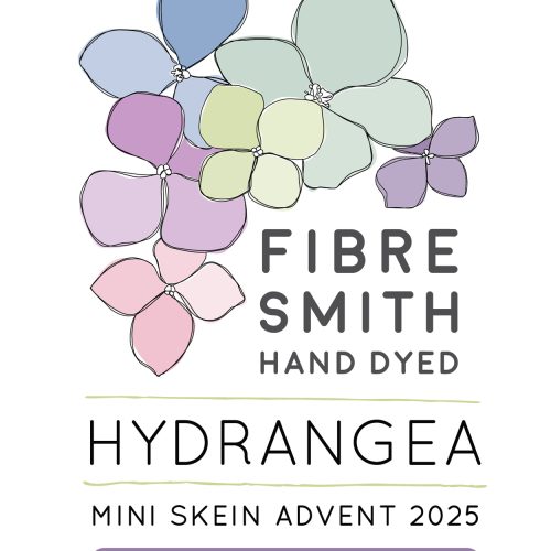 Hydrangea 2025 Fibresmith Hand Dyed Advent