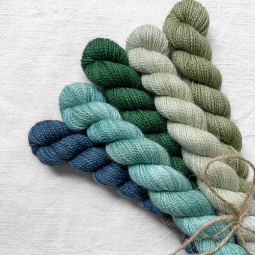 Riverside : Watercolour Sock Mini Skein Set