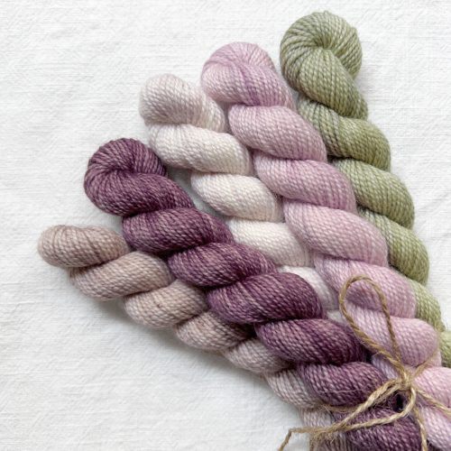 Sweet Pea : Watercolour Sock Mini Skein Set